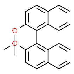 ChemSpider 2D Image | 2,2'-Dimethoxy-1,1'-binaphthyl | C22H18O2