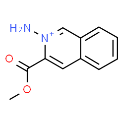 ChemSpider 2D Image | 2-Amino-3-(methoxycarbonyl)isoquinolinium | C11H11N2O2