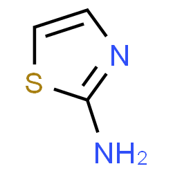 ChemSpider 2D Image | Aminothiazole | C3H4N2S