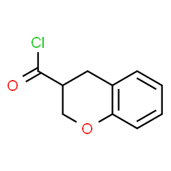 ChemSpider 2D Image | 3-Chromanecarbonyl chloride | C10H9ClO2