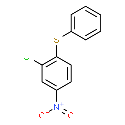 ChemSpider 2D Image | 2-chloro-4-nitro-1-(phenylthio)benzene | C12H8ClNO2S