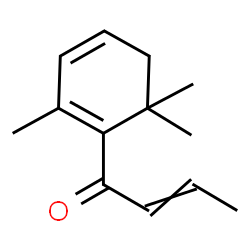 ChemSpider 2D Image | 1-(2,6,6-Trimethyl-1,3-cyclohexadien-1-yl)-2-buten-1-one | C13H18O