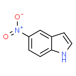 ChemSpider 2D Image | 5-Nitroindole | C8H6N2O2