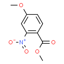 ChemSpider 2D Image | Methyl 4-methoxy-2-nitrobenzoate | C9H9NO5