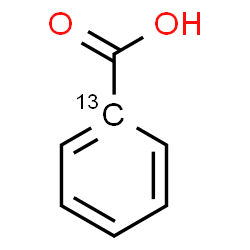 ChemSpider 2D Image | BENZOIC-1-13C ACID | C613CH6O2