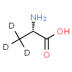 ChemSpider 2D Image | L-Alanine-3,3,3-d3 | C3H4D3NO2