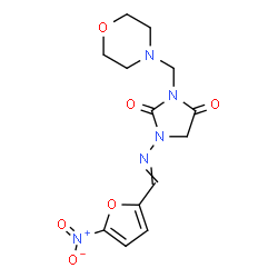 ChemSpider 2D Image | Nifurfoline | C13H15N5O6