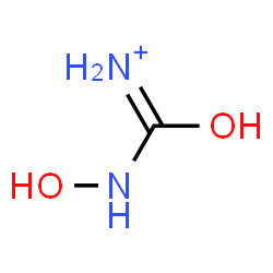 ChemSpider 2D Image | (Hydroxyamino)(oxo)methanaminium | CH5N2O2