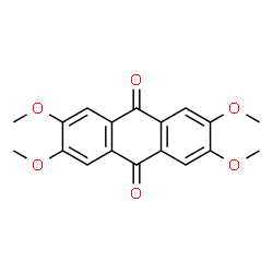 ChemSpider 2D Image | 2,3,6,7-Tetramethoxyanthraquinone | C18H16O6
