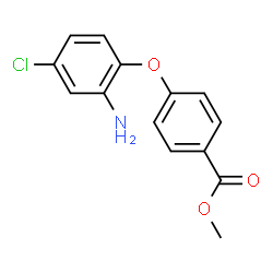 ChemSpider 2D Image | Methyl 4-(2-amino-4-chlorophenoxy)benzoate | C14H12ClNO3