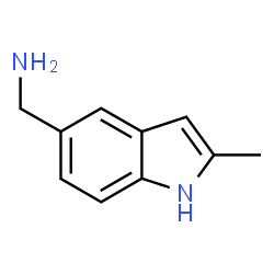 ChemSpider 2D Image | (2-methyl-1H-indol-5-yl)methanamine | C10H12N2