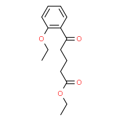 ChemSpider 2D Image | Ethyl 5-(2-ethoxyphenyl)-5-oxopentanoate | C15H20O4