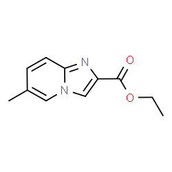 ChemSpider 2D Image | Ethyl 6-methylimidazo[1,2-a]pyridine-2-carboxylate | C11H12N2O2