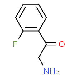 ChemSpider 2D Image | 2-Amino-1-(2-fluorophenyl)ethanone | C8H8FNO