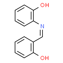 ChemSpider 2D Image | 2-[(Z)-(2-Hydroxybenzylidene)amino]phenol | C13H11NO2