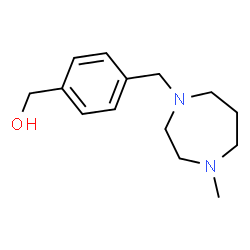 ChemSpider 2D Image | {4-[(4-Methyl-1,4-diazepan-1-yl)methyl]phenyl}methanol | C14H22N2O