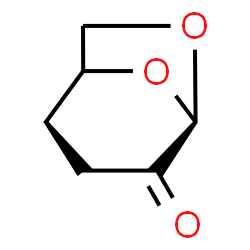 ChemSpider 2D Image | (5R)-6,8-Dioxabicyclo[3.2.1]octan-4-one | C6H8O3