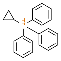 ChemSpider 2D Image | Cyclopropyl(triphenyl)phosphorane | C21H21P