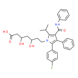 ChemSpider 2D Image | ENT-ATORVASTATIN | C33H35FN2O5