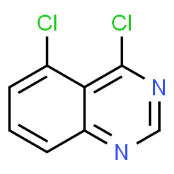 ChemSpider 2D Image | 4,5-Dichloroquinazoline | C8H4Cl2N2