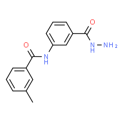 ChemSpider 2D Image | N-[3-(hydrazinecarbonyl)phenyl]-3-methylbenzamide | C15H15N3O2