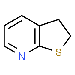 ChemSpider 2D Image | 2,3-Dihydrothieno[2,3-b]pyridine | C7H7NS