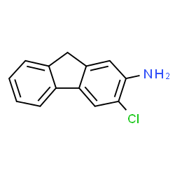 ChemSpider 2D Image | 3-Chloro-9H-fluoren-2-amine | C13H10ClN