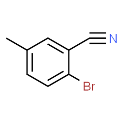ChemSpider 2D Image | 2-Brom-5-methylbenzonitril | C8H6BrN