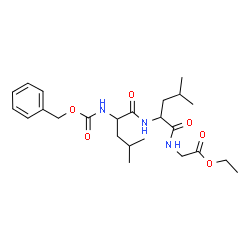ChemSpider 2D Image | Ethyl N-[(benzyloxy)carbonyl]leucylleucylglycinate | C24H37N3O6