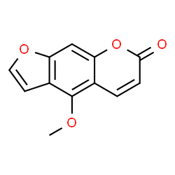 ChemSpider 2D Image | Bergapten | C12H8O4