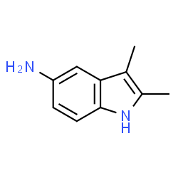 ChemSpider 2D Image | 5-Amino-2,3-Dimethylindole | C10H12N2