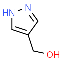 ChemSpider 2D Image | 1H-Pyrazol-4-ylmethanol | C4H6N2O
