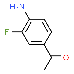 ChemSpider 2D Image | 1-(4-Amino-3-fluorophenyl)ethanone | C8H8FNO