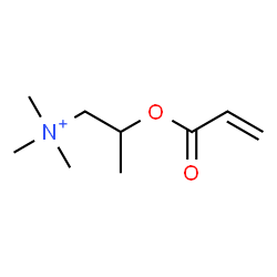 ChemSpider 2D Image | 2-(Acryloyloxy)-N,N,N-trimethyl-1-propanaminium | C9H18NO2