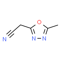 ChemSpider 2D Image | (5-Methyl-1,3,4-oxadiazol-2-yl)acetonitrile | C5H5N3O