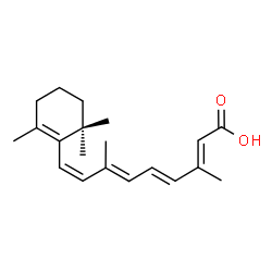ChemSpider 2D Image | (7cis)-Retinoic acid | C20H28O2