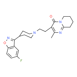 ChemSpider 2D Image | 5-FLUORORISPERIDONE | C23H27FN4O2