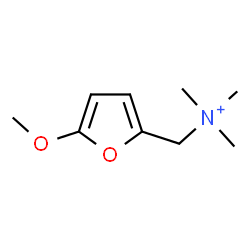ChemSpider 2D Image | (5-Methoxy-2-furyl)-N,N,N-trimethylmethanaminium | C9H16NO2