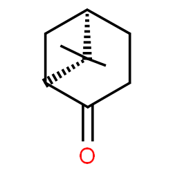ChemSpider 2D Image | (5R)-6,6-Dimethylbicyclo[3.1.1]heptan-2-one | C9H14O