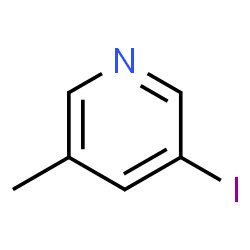 ChemSpider 2D Image | 3-Iodo-5-methylpyridine | C6H6IN