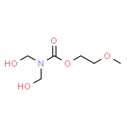 ChemSpider 2D Image | 2-Methoxyethyl bis(hydroxymethyl)carbamate | C6H13NO5