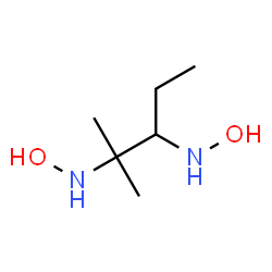 ChemSpider 2D Image | N,N'-Dihydroxy-2-methyl-2,3-pentanediamine | C6H16N2O2