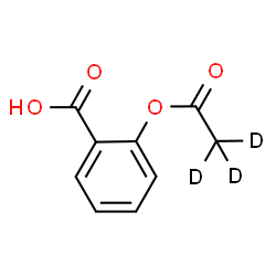 ChemSpider 2D Image | ASPIRIN CD3 | C9H5D3O4