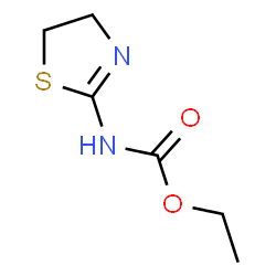 ChemSpider 2D Image | Ethyl 4,5-dihydro-1,3-thiazol-2-ylcarbamate | C6H10N2O2S