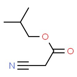 ChemSpider 2D Image | Isobutyl cyanoacetate | C7H11NO2