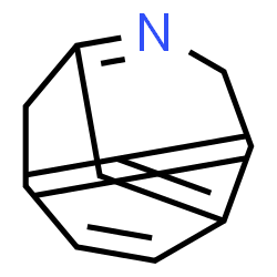 ChemSpider 2D Image | 9-Azatricyclo[4.3.1.0~3,7~]deca-1(9),2,4,6-tetraene | C9H7N