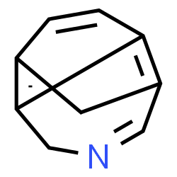 ChemSpider 2D Image | 4-Azatricyclo[4.4.0.0~2,8~]deca-1(6),2(8),4,9-tetraene | C9H7N