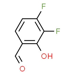 ChemSpider 2D Image | 3,4-Difluorosalicylaldehyde | C7H4F2O2
