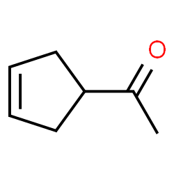 ChemSpider 2D Image | 1-(3-Cyclopenten-1-yl)ethanone | C7H10O