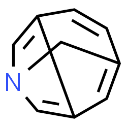 ChemSpider 2D Image | 1-Azatricyclo[4.3.1.0~3,8~]deca-2,4,6,8-tetraene | C9H7N